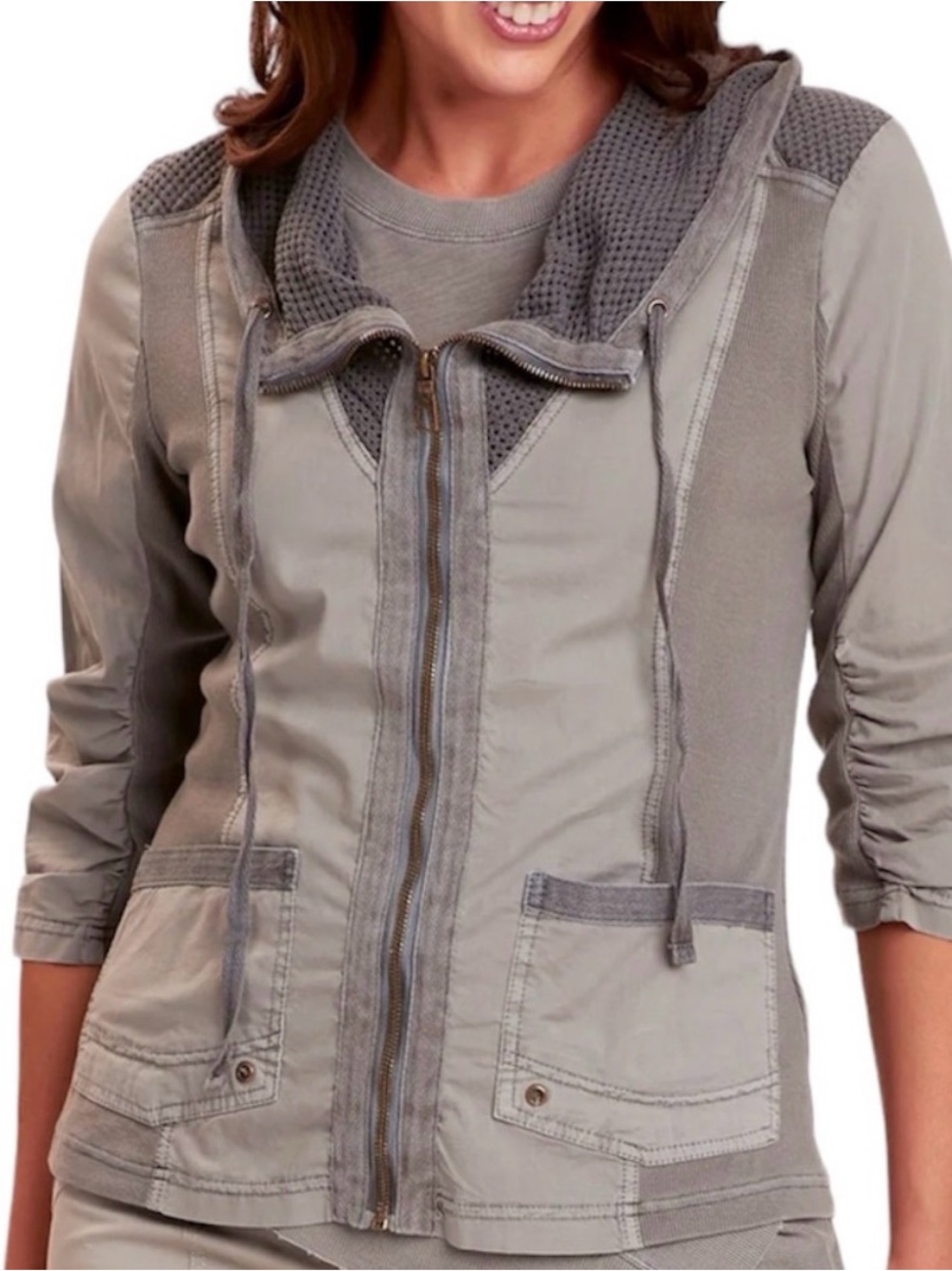 XCVI Fjord Lagenlook Zip Jacket